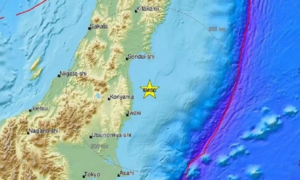 Ιαπωνία: Νέος σεισμός ανοιχτά της Φουκουσίμα